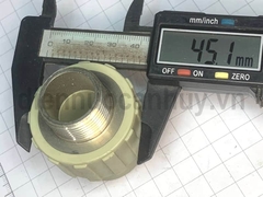 Măng sông ren ngoài Tiền Phong PPR 25-3/4 inch