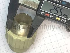 Măng sông ren ngoài Tiền Phong PPR 25-3/4 inch