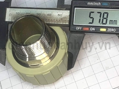 Măng sông ren ngoài Tiền Phong PPR 32-1 inch