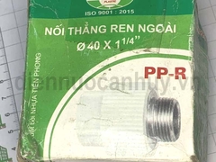 Măng sông ren ngoài Tiền Phong PPR 40-11/4 inch