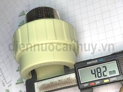 Măng sông ren ngoài Tiền Phong PPR 50-1 1/2 inch