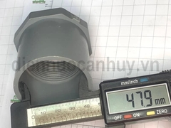 Măng sông ren trong (MSRT) nhựa PVC Tiền Phong 48-11/2 inch
