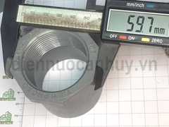 Măng sông ren trong (MSRT) nhựa PVC Tiền Phong 48-11/2 inch