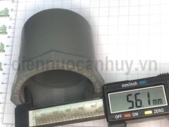 Măng sông ren trong (MSRT) nhựa PVC Tiền Phong 60-2 inch