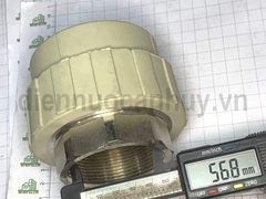Măng sông ren Trong Tiền Phong PPR 63-2 inch