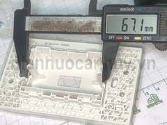 Mặt át cóc (át đen) AvatarOn A M3T01PSB_WE Schneider