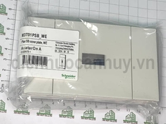 Mặt át cóc (át đen) AvatarOn A M3T01PSB_WE Schneider