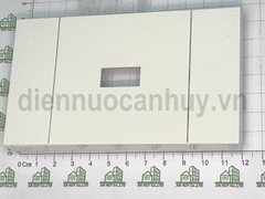 Mặt át cóc (át đen) AvatarOn A M3T01PSB_WE Schneider