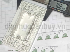 Mặt át cóc (át đen) AvatarOn A M3T01PSB_WE Schneider