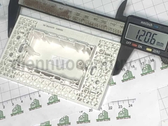 Mặt át cóc (át đen) AvatarOn A M3T01PSB_WE Schneider
