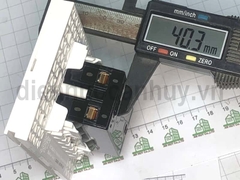 Mặt át cóc (át đen) AvatarOn A M3T01PSB_WE Schneider