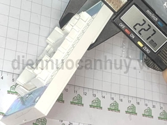 Mặt hạt công tắc chữ nhật AvatarOn A M3T01_WE Schneider