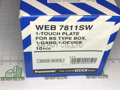 Mặt vuông cho 1 thiết bị Panasonic WEB 7811SW (hộp 10 cái)