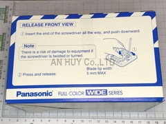 Mặt vuông cho 2 thiết bị Panasonic WEB 7812SW (hộp 10 cái)