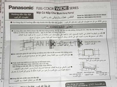 Mặt nắp che mưa công tắc ngang Panasonic WEG 8981K VN (hộp 5 cái)