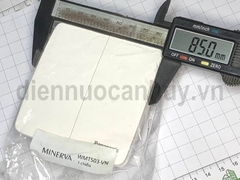 Mặt đôi 2 công tắc 1 chiều Panasonic Minerva WMT503-VN