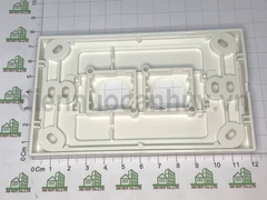 Mặt hạt công tắc tròn MPE A202N 2 lỗ