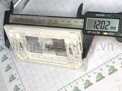 Mặt hạt công tắc vuông Sino S18CC2X 2 thiết bị