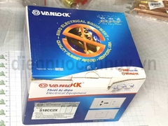 Mặt hạt công tắc vuông Sino S18CC2X 2 thiết bị