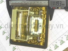 Mặt ổ cắm âm sàn đơn Sino P001/1/A vàng đồng