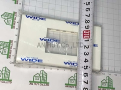 Mặt ổ đơn ba chấu đa năng Panasonic WEV1181SW (hộp 10 cái)