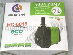 Máy bơm bể cá 18W AQUA PUMP HC-6018 xanh lá