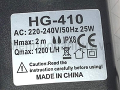 Máy bơm nước bể cá 25 W (bơm nước quạt làm mát điều hòa)