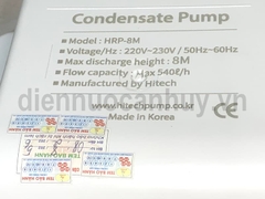 Máy bơm ngước nưng điều hòa Hitech Hàn Quốc HRP-8M