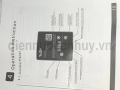 Máy bơm tăng áp biến tần Tenshi WZB35-400i chạy êm ít tiếng ồn nhật xịn