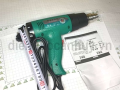 Máy khò nhiệt Berrylion RFQ502 2000W. Súng thổi hơi nóng điều chỉnh nhiệt độ chuyên dán decal, co màng nhựa, ống cách điện