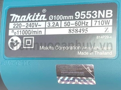 Máy mài góc cầm tay điện 220V 9553NB Makita