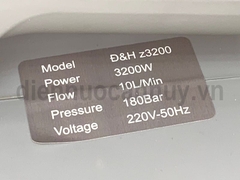 Máy rửa xe bảo dưỡng điều hòa  Đ&H 3200W 180 Bar dây dài 13 m