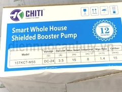 Máy bơm tăng áp mini không ồn 55W-24V 15TKCT-M55 Chiti