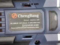 Máy khoan pin cầm tay 16V chengbang - pin theo máy