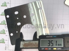 Miếng đệm inox sửa chữa bản lề cửa tủ gỗ