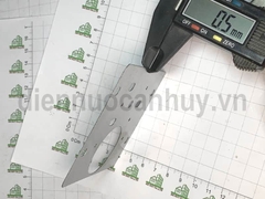 Miếng đệm inox sửa chữa bản lề cửa tủ gỗ