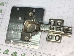 Miếng đệm inox sửa chữa bản lề cửa tủ gỗ