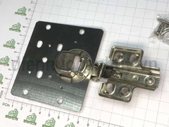 Miếng đệm inox sửa chữa bản lề cửa tủ gỗ