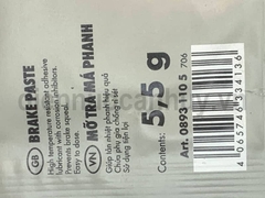 Mỡ bò chịu nhiệt cao tra má phanh, quạt điện 1000 độ C Wurth dạng túi 5.5 gam