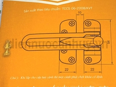 Móc chốt cửa gỗ an toàn 10110 10111 10112 (dùng cho cửa 1 cánh)