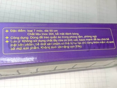 Móc treo quần áo inox gắn tường Đôi