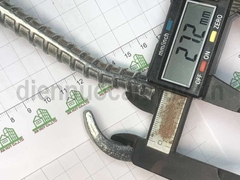 Móc treo quạt trần dài 25 cm