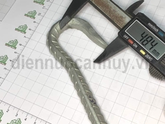 Móc treo quạt trần đổ bê tông không bản mã dài 15 mm