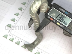 Móc treo quạt trần đổ bê tông không bản mã dài 15 mm