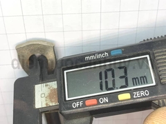 Móc treo quạt trần inox 201 không bản mã dài 15 cm