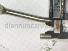 Móc treo quạt trần inox 201 không bản mã dài 15 cm