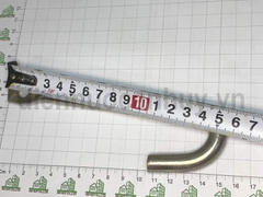 Móc treo quạt trần inox 201 không bản mã dài 15 cm