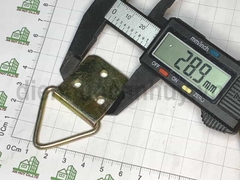 Móc treo tranh to sắt vàng 7 mầu 30x30