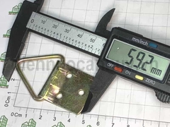 Móc treo tranh to sắt vàng 7 mầu 30x30