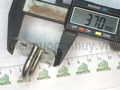 Móc treo trần nhà inox 201 phi 6 đế dầy 45x37 mm